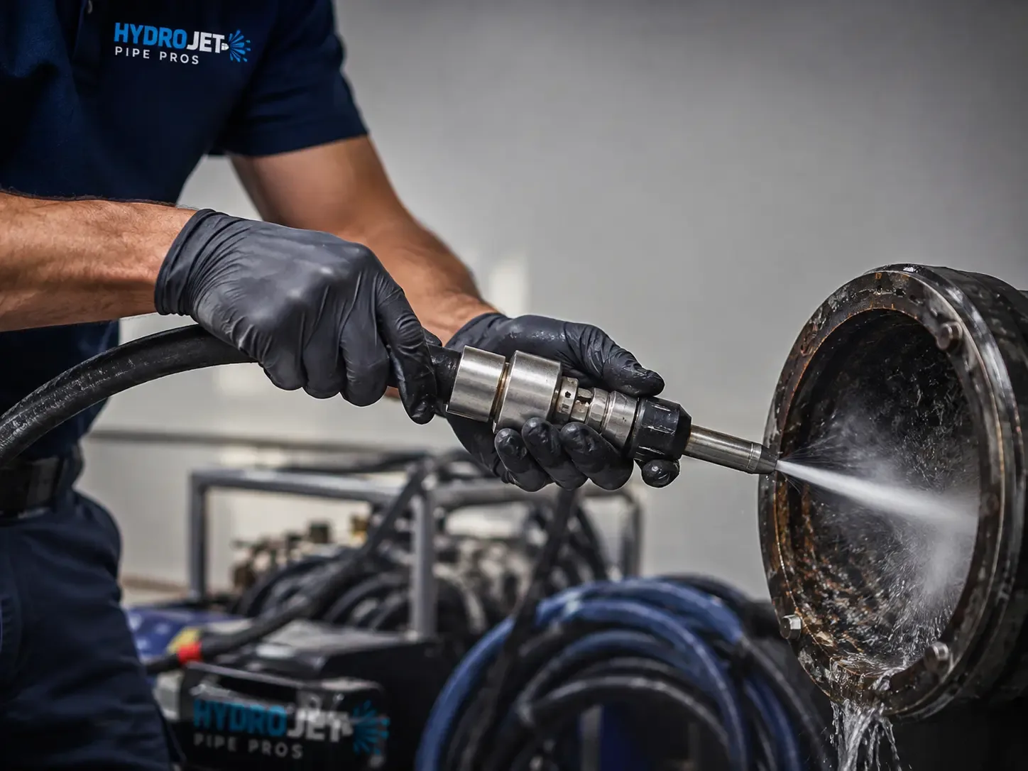 Hydro Jet Pipe Descaling in Mill Creek, CA